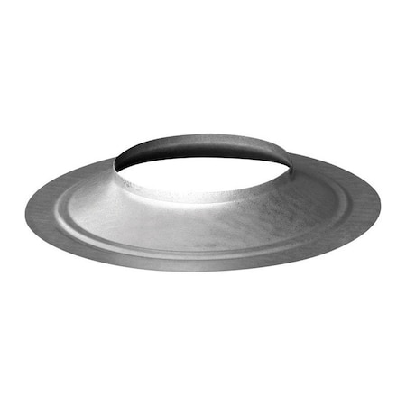 B & K DuraVent 3 in. D 24 Ga. Galvanized Steel Storm Collar 3PVL-SCR